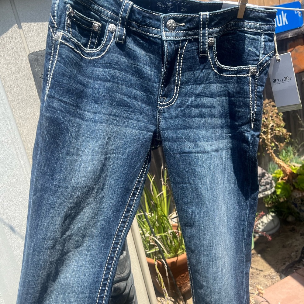 Miss Me Mid Rise Boot Jeans NWT - Picture 4 of 4